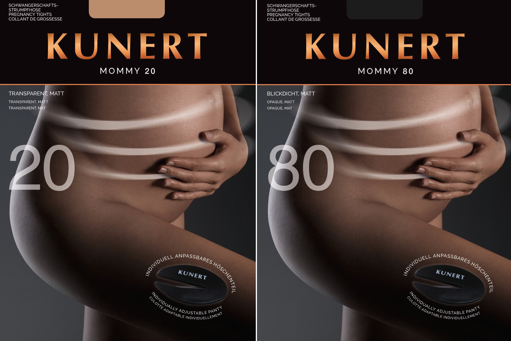 Schwangerschaftsstrumpfhose Tommy Tights von Kunert