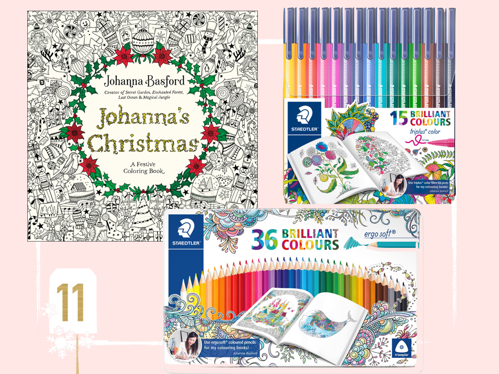 staedtler-set adult coloring mit johanna basford