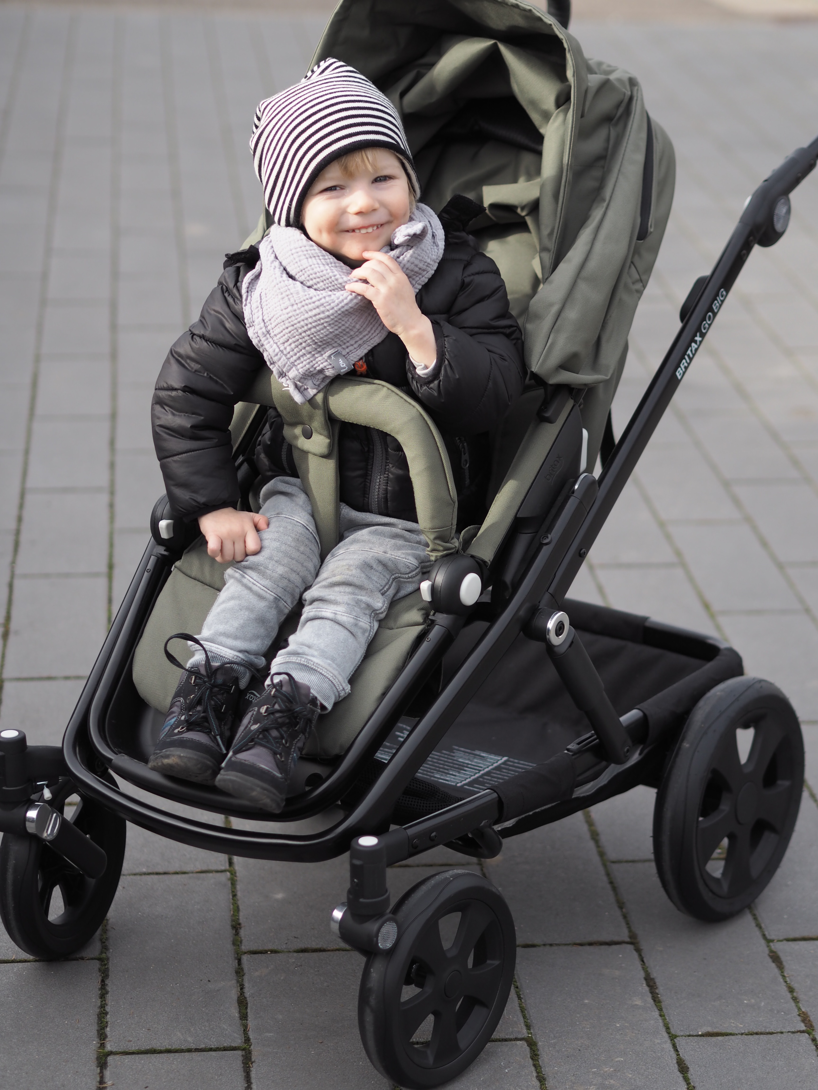 Der britax Go Big Kinderwagen im Test auf Maison Pazi