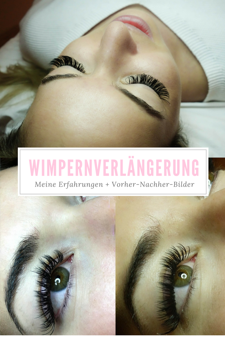 Wimpernverlängerung - meine Erfahrung plus Vorher-Nachher-Bilder und Experten-Tipps, welche Länge, Wimpernverlängerung Preis, Lash-Extensions Nürnberg