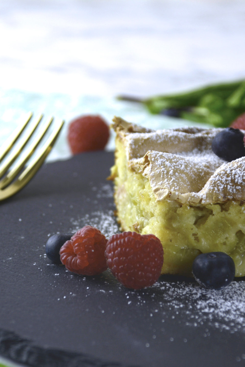 Rhabarberkuchen mit Kaiserhaube am Taste Tuesday auf Maison Pazi